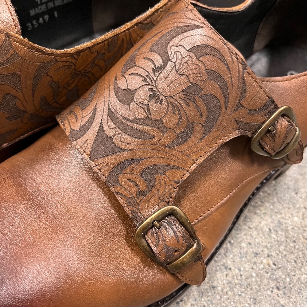 NIB Old Gringo Edwine Oxford Strap Saddle Sz 12 - Picture 6 of 12